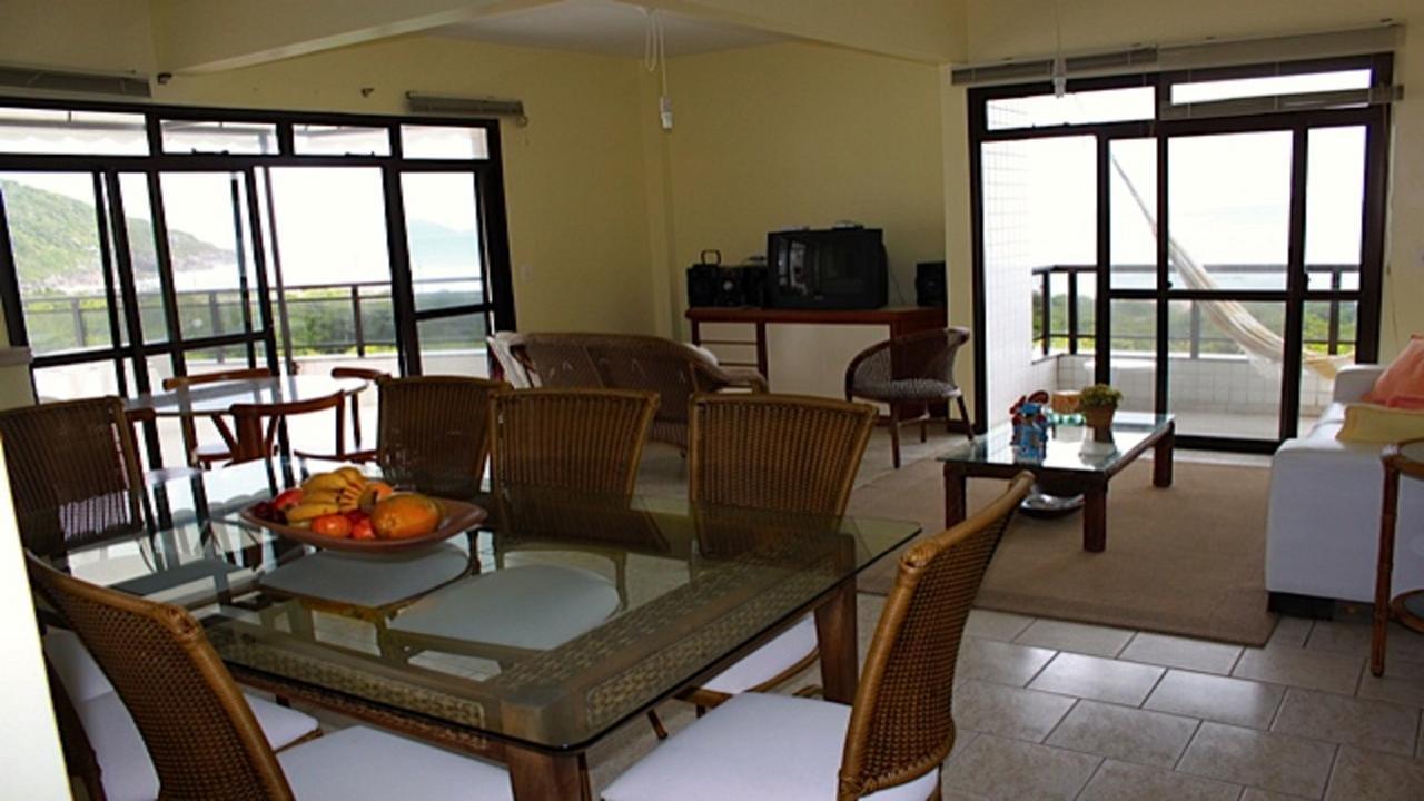Apartmán Linda Cobertura Frente Mar Com Piscina Privativa E Pe Na Areia! Florianópolis Exteriér fotografie