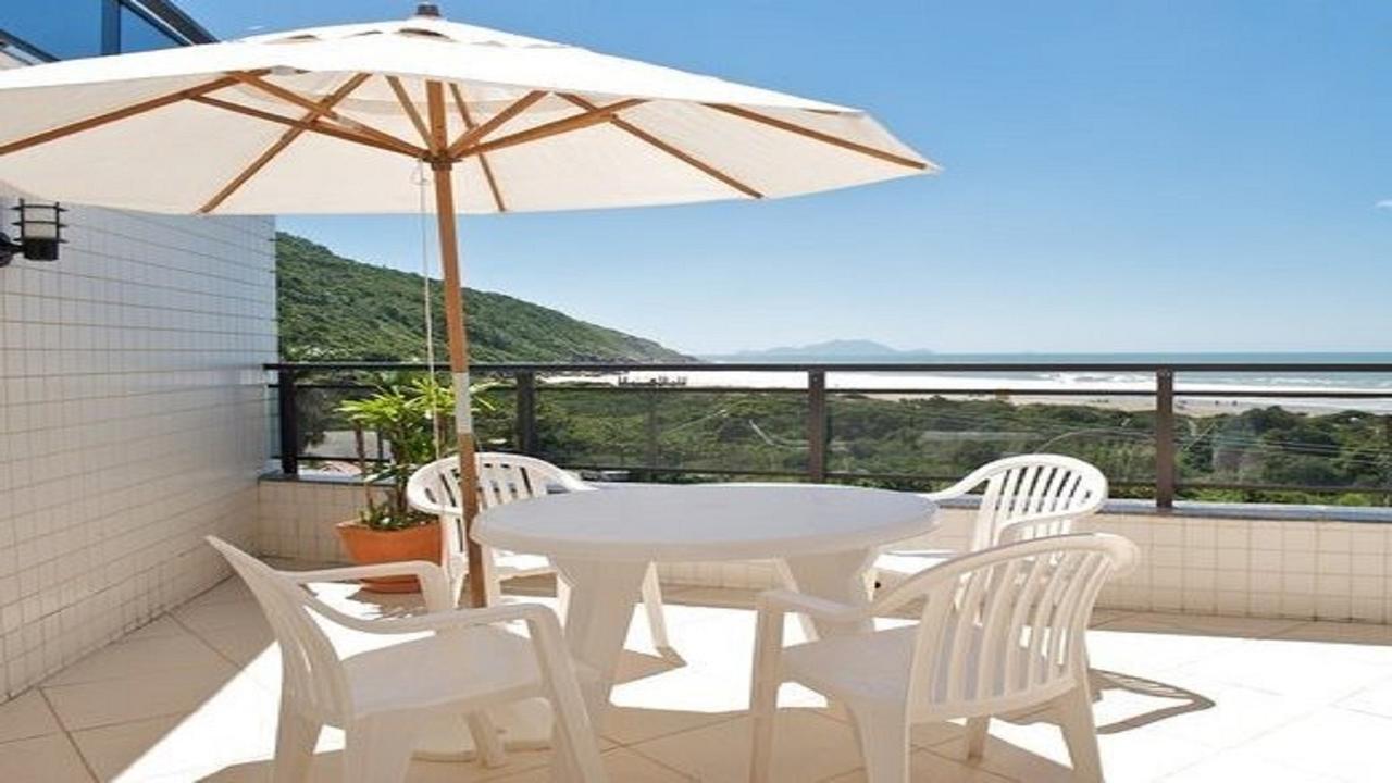 Apartmán Linda Cobertura Frente Mar Com Piscina Privativa E Pe Na Areia! Florianópolis Exteriér fotografie