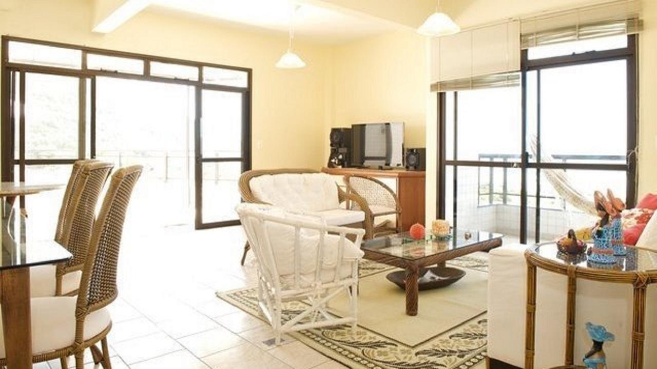 Apartmán Linda Cobertura Frente Mar Com Piscina Privativa E Pe Na Areia! Florianópolis Exteriér fotografie