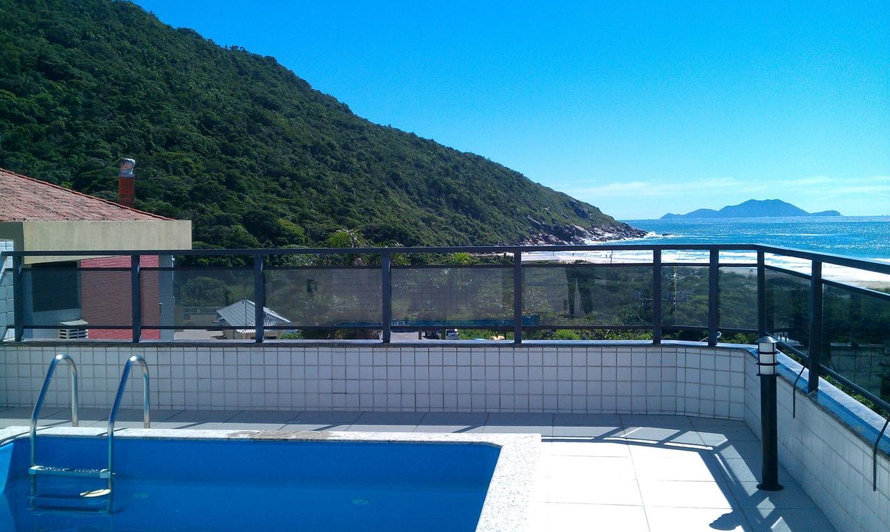 Apartmán Linda Cobertura Frente Mar Com Piscina Privativa E Pe Na Areia! Florianópolis Exteriér fotografie